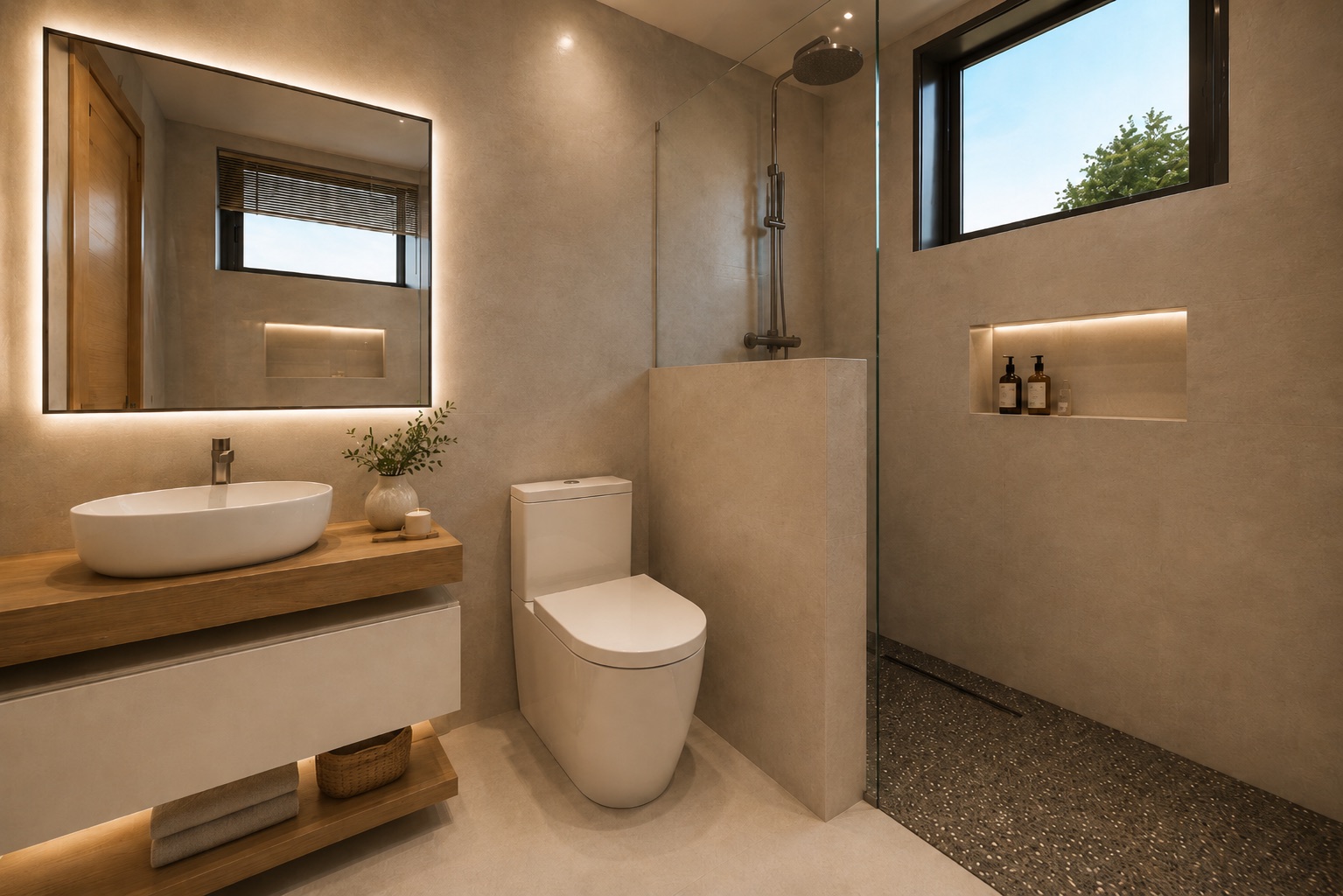 Villa B baño