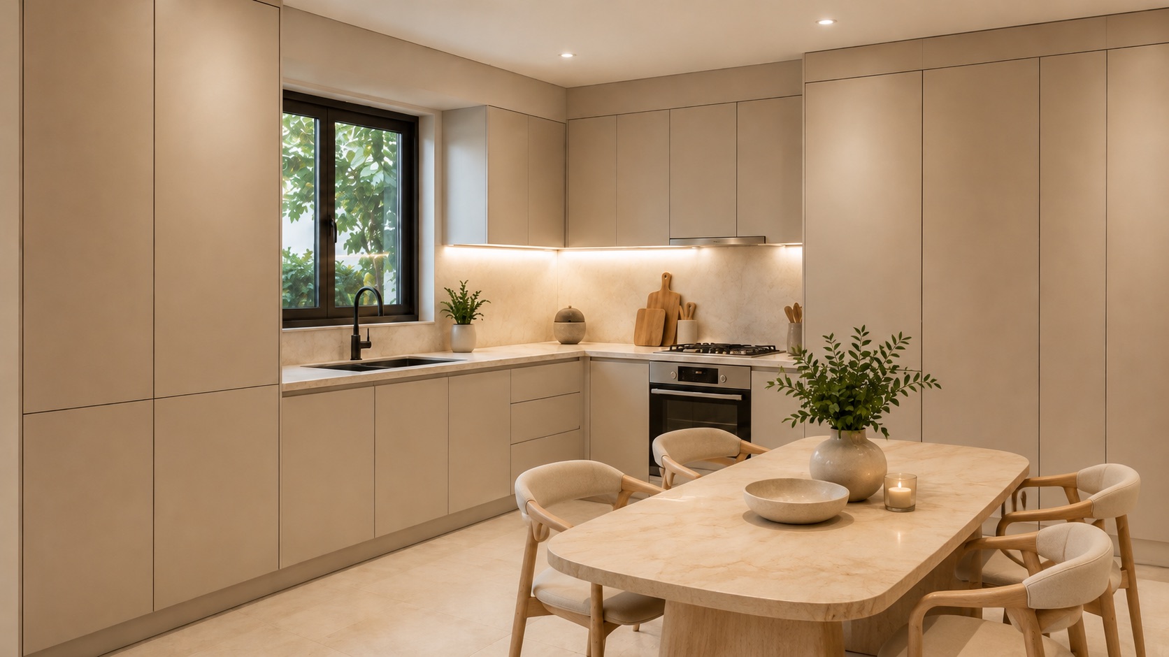 Villa C cocina